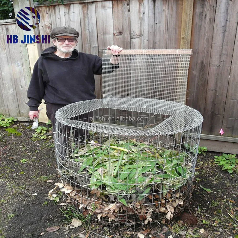 Diy Leaf Compost Bin Made From Wire Mesh Buy Metal Compost Bins,Wire