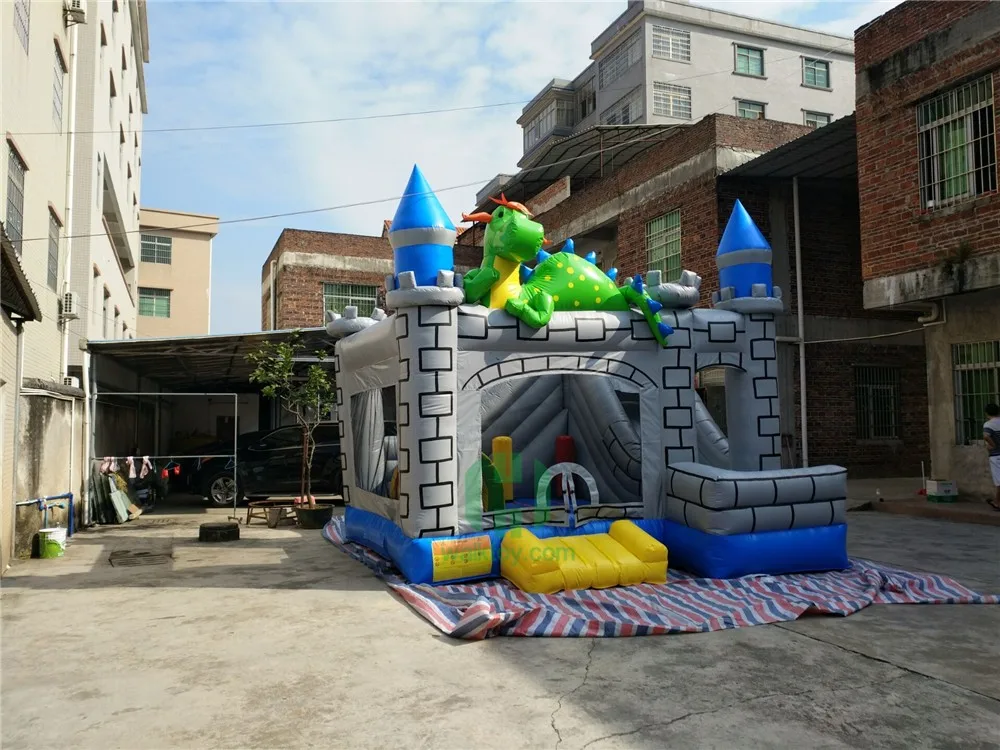 dino mighty inflatable playhouse