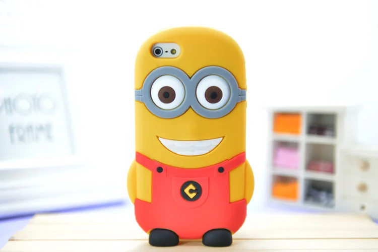 mi 4 与小人物卡通图案 - buy 字符硅胶外壳,用于小米 mi4 的硅胶外壳