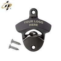 

Promotional cheap metal wall mount bottle opener with custom logo