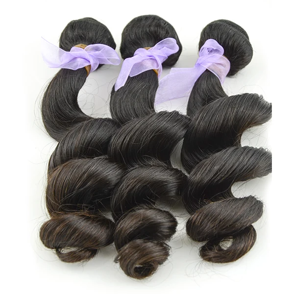 

18''20''22'' Peruvian Natural Wave Hair Natural Black