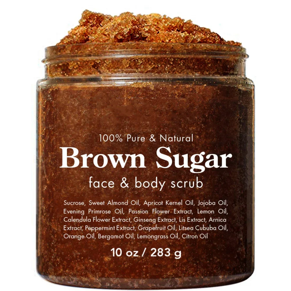 

Exfoliting Dead Skin Cell Anti-aging Anti-toxin Brown Sugar Body And Face Scrub