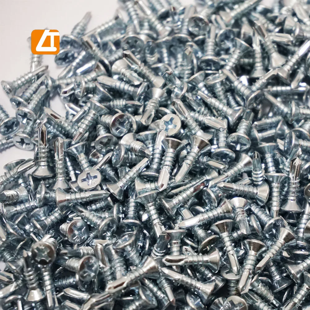 
good quality, with competitive price CSK head self drilling screws with ribs 