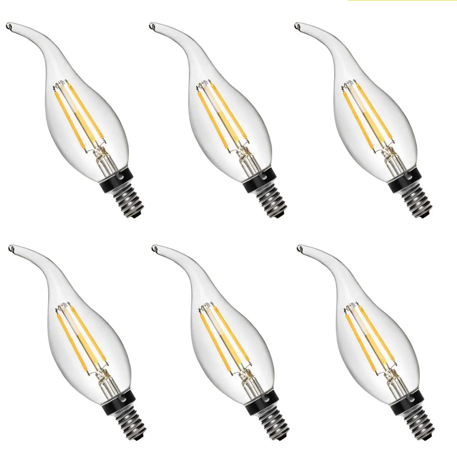 C35 Candlestick Chandelier Decorative Light Bulb Led Energy Saving