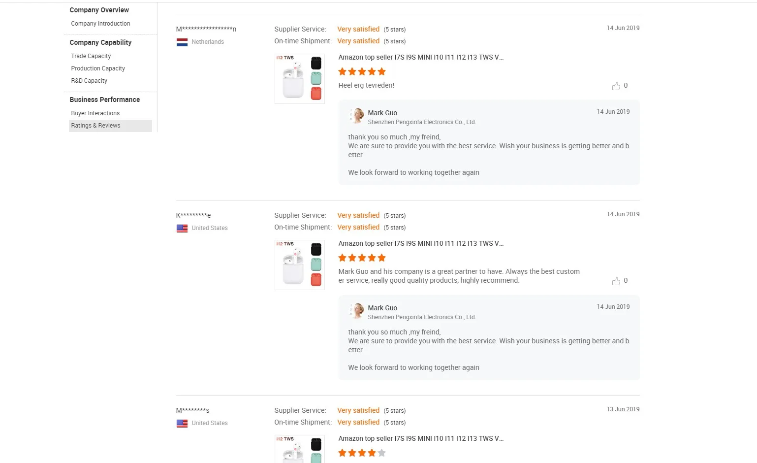 2019 Amazon Hot Selling TWS Mini Headsets True Wireless BT 5.0 Two Sides Calling Earbuds with Charging Case - ANKUX.COM