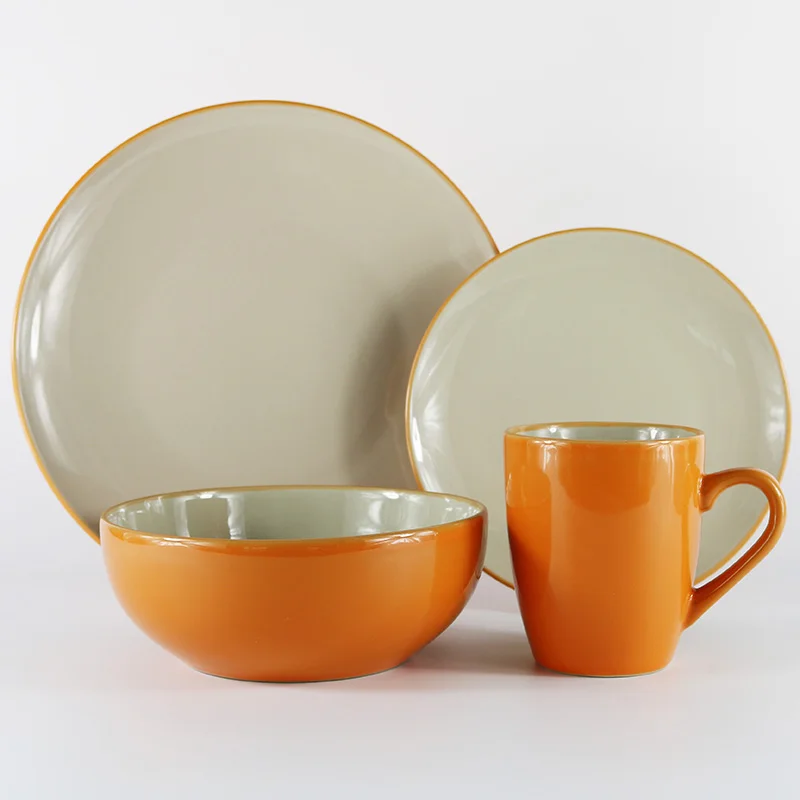 Green Color Home Dinnerware Set For Gibson Buy Dinnerware Set For