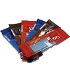 Protein Bar Wrapper Transparent Packaging Back Side Sealed Bags