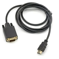 

6ft HDM hdtv to VGA Cable Gold-Plated 1080P HDM Male to VGA Male AG6200 Chip