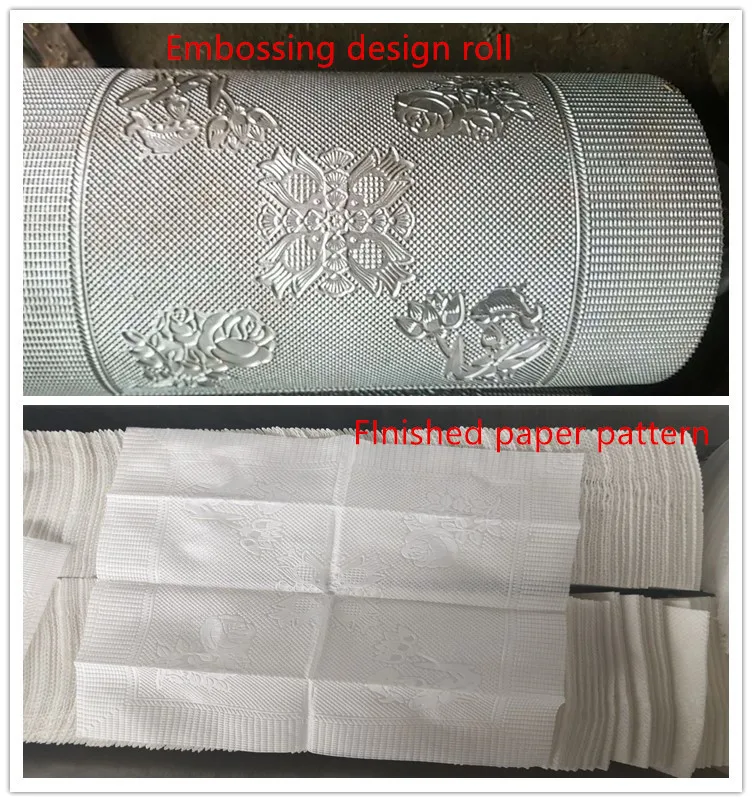 330Mm Single Color Printg 1/4 Folding Napkin Tissue Making Machine