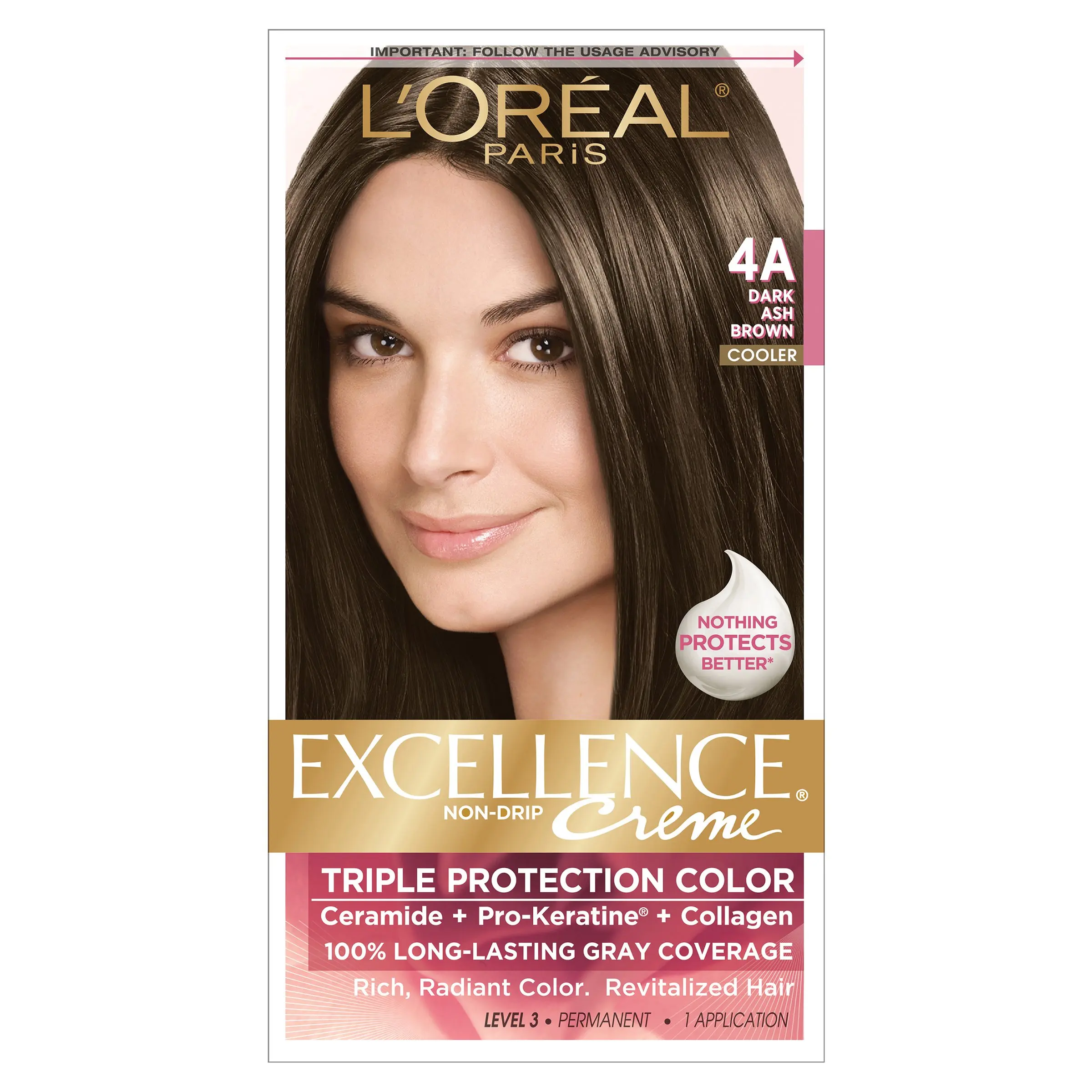 Buy Loreal Paris Excellence Creme Permanent Hair Color 4a Dark Ash Brown In Cheap Price On Alibaba Com