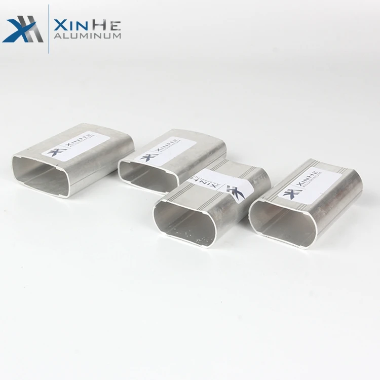 Aluminum Extrusion Flat Tube A6063 T5 Oval Tube Aluminum Extrusion Profiles Buy A6063 T5