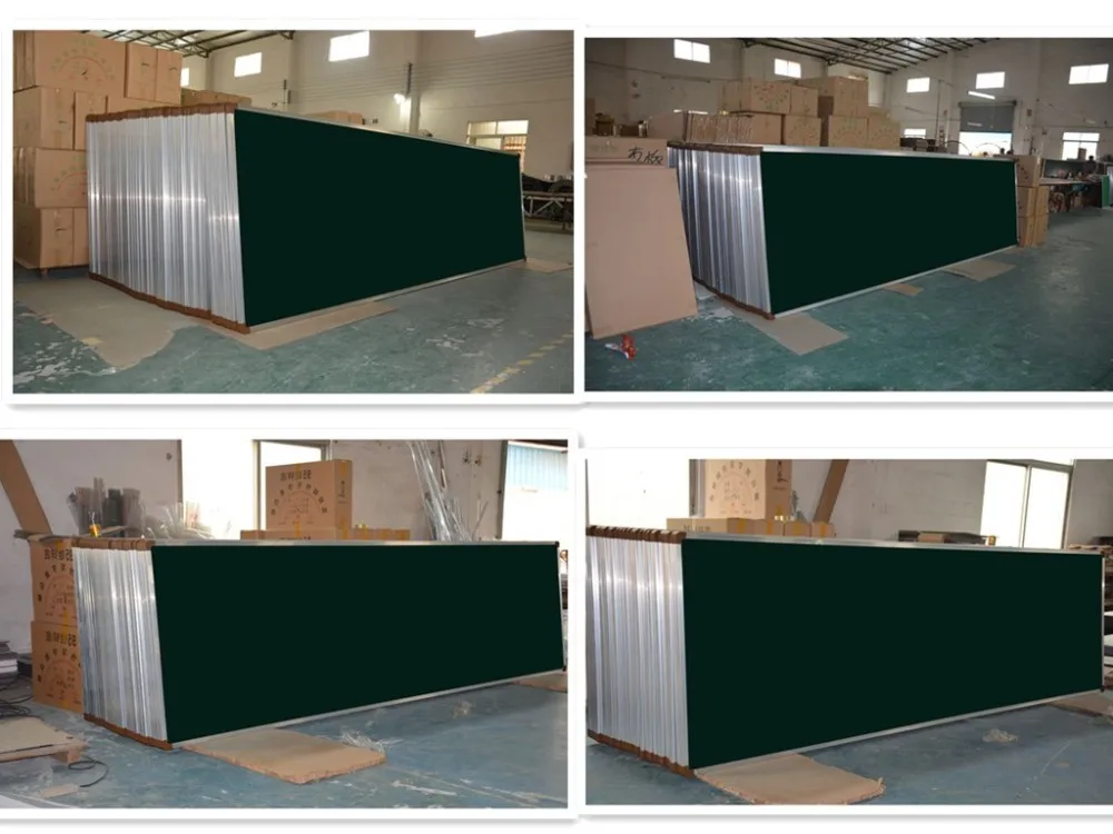 Custom made school classroom teaching chalk board,magnetic green board