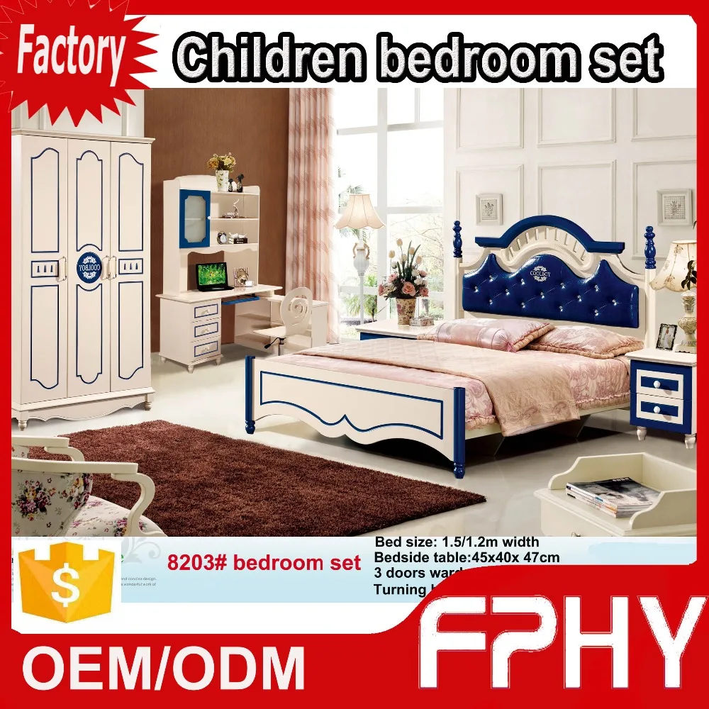 FPHY Bergaya Korea Anak Remaja Furniture Kamar Tidur Set Pabrik