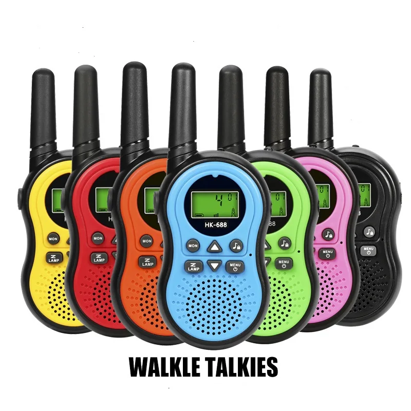 

New design Walkie Talkies Toy for kids 2 Way Radio, Black/pink/blue/yellow