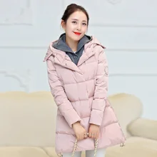 HOT maternity clothing maternity autumn winter wadded jacket knit hooded fashion thickening maternity outwear cotton padded