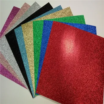 glitter paper sticker