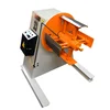 Simple Manual Expansion Decoiler Machine For Metal Coil Unwinding For Rewinding Coils
