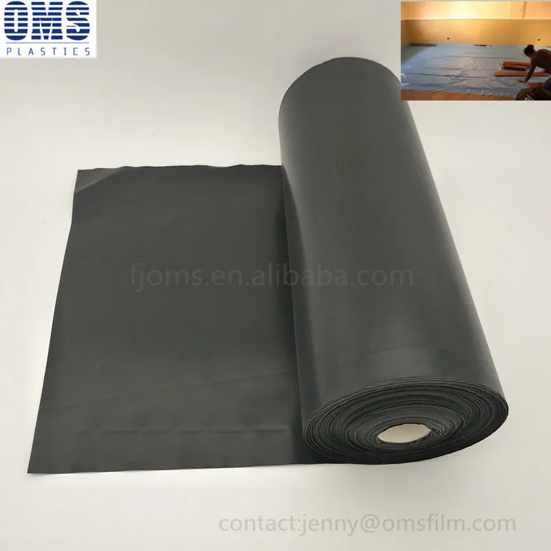 Heavyduty Plastic Sheeting 6 Mil Waterproof Plastic Polyethylene Sheeting For Construction