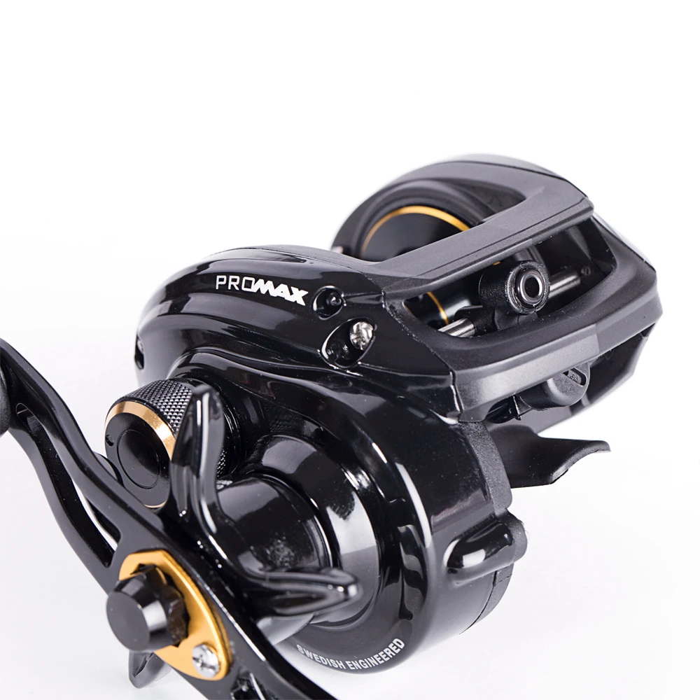 

ABU GARCIA PRO MAX LOW PROFILE Duragear brass gear 7+1 BB Fishing Reel