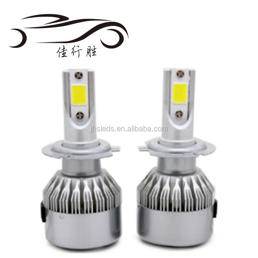 Wholesale Price Top Quality COB Chip C6 Led Headlight 36W 3800LM H1 H3 H4 H7 H8 H11 9005 9006 9007 H13 Car Led Headlight Bulb