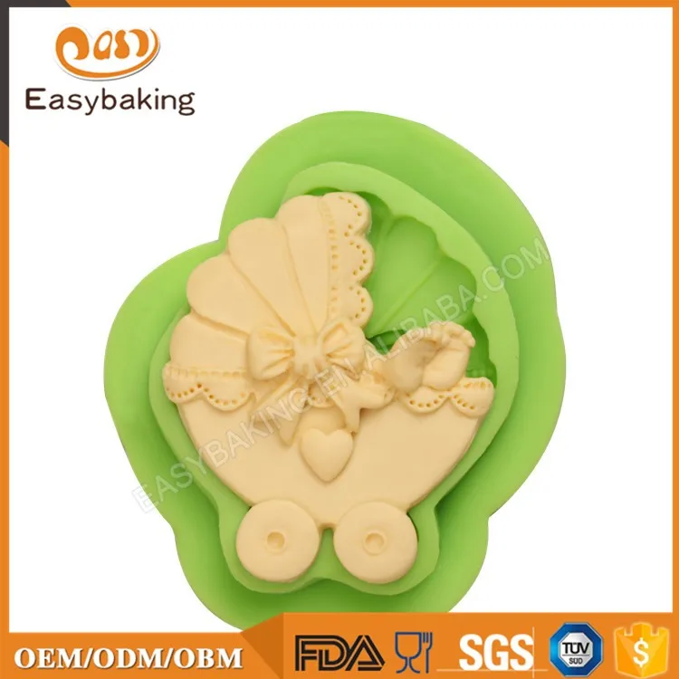 ES-1201 Baby Carriage Silicone Mould