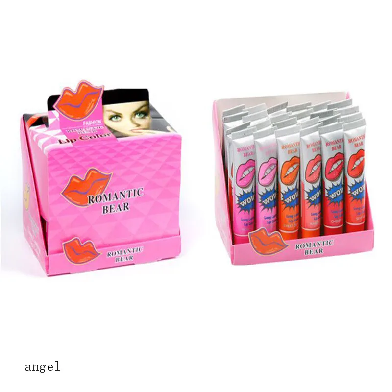 

The best tear lip gloss in Korea lip tint pack peel-off lip gloss 6colors in 1set