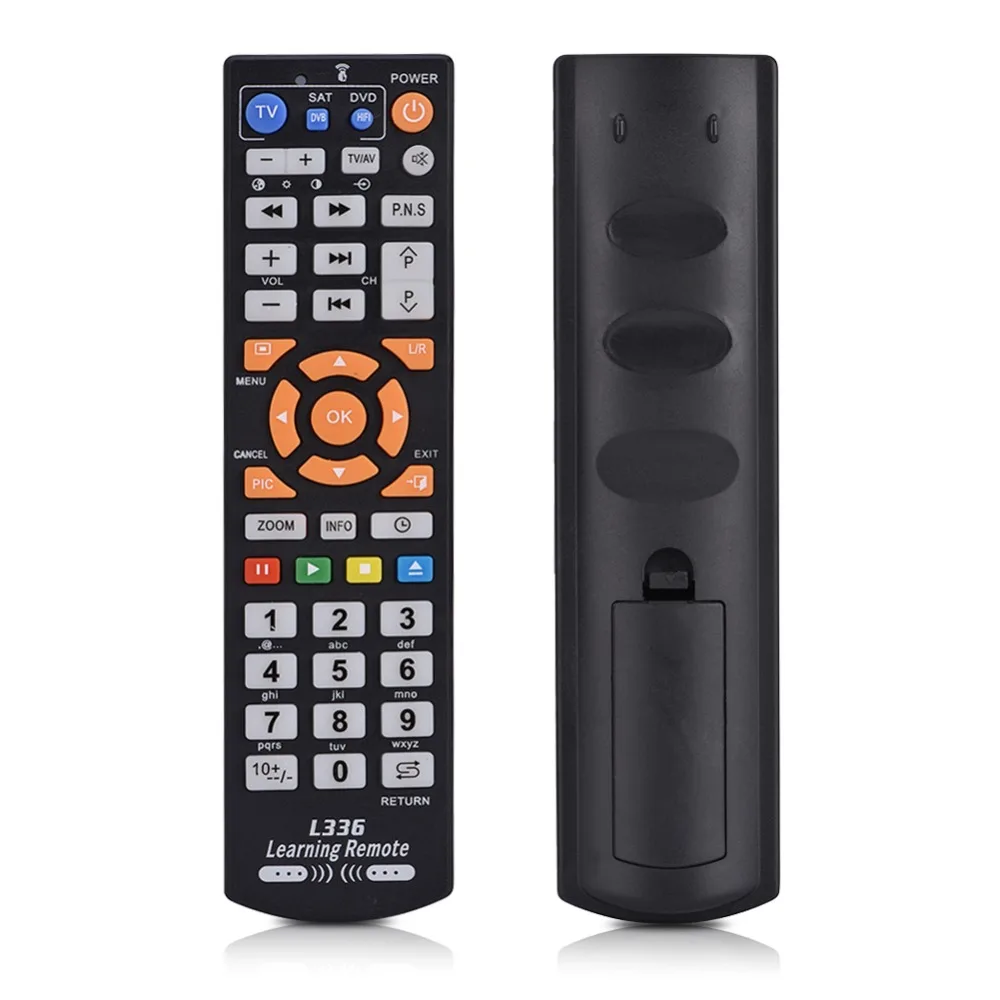 

Free Shipping Universal Smart Remote Control Controller IR Remote Control With Learning Function for TV CBL DVD SAT For L336