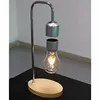 new spining wooden base magnetic floating levitate pop led lamp