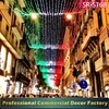 Custom commercial Christmas led light for stree overhead Decorations