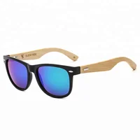 

JH Fashion CE UV400 Custom LOGO Customize Mens Bamboo Wooden Shades Sunglasses Sun Glasses 2019
