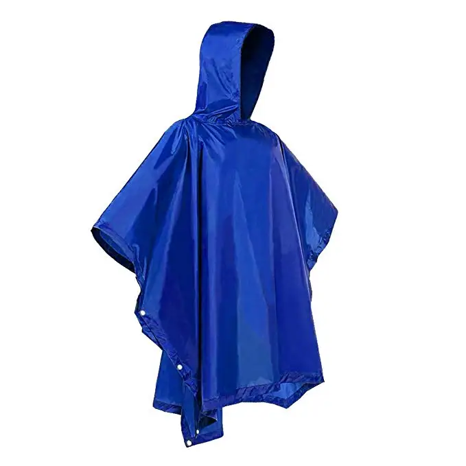 

Adult Unisex Rain Poncho Men Women Rain Jacket Adult Waterproof Raincoat Poncho with Hood