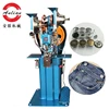 Metal automatic button attaching snap fastening attaching machine