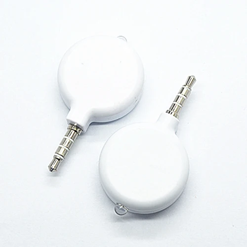 

High quality Dajiang 3.5mm Universal Mobile Smart Remote Control Plug, White