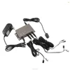 Wireless IR Repeater Extender Kit One emitter and 8 receivers for Home Theater