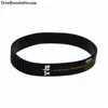 50PCS/Lot Ink Filled Logo Classic Decoration Bracelet Focus the Lens Silicone Wristband