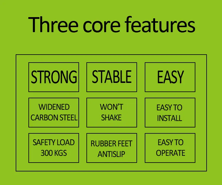 Manual Operated Home Space Saving Removable Outdoor Retractable Ladder