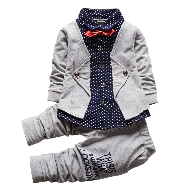 

Spring Boys Tracksuit conice kids outfits cheap baby clothes sets, Red;gray;blue;navy blue