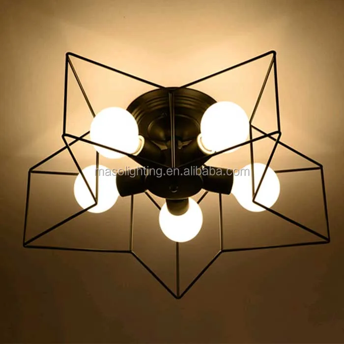 Modern Ceiling Light Wrought Iron Star E27 Ceiling Pendant Lighting Children Room Led Star Ceiling Light Buy Modern Ceiling Light Ceiling Pendant