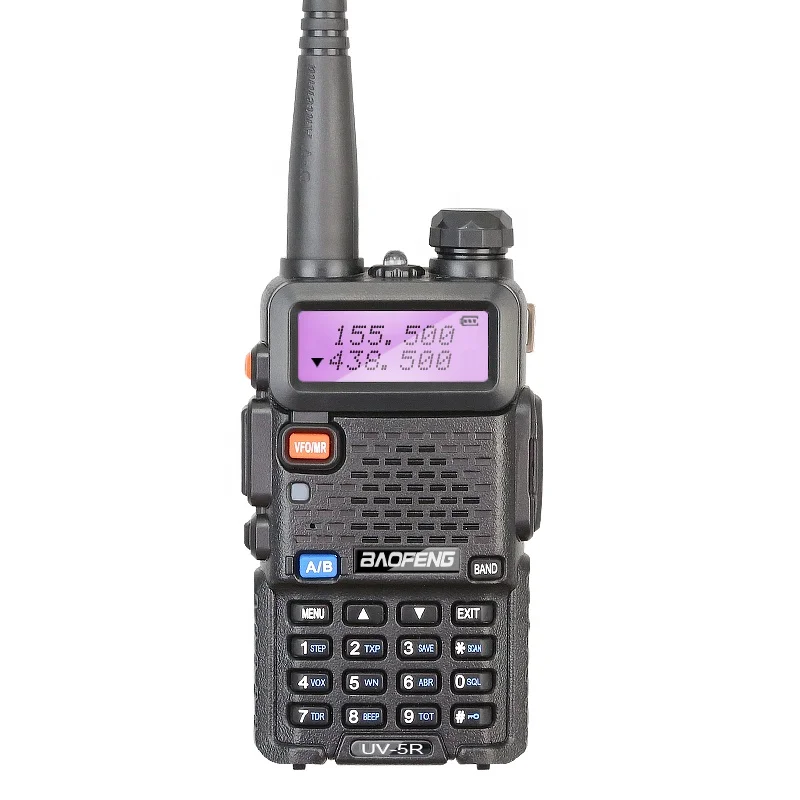 

Baofeng uv-5r amplifier 5watts walkie talkie vhf uhf, baofeng uv-5r