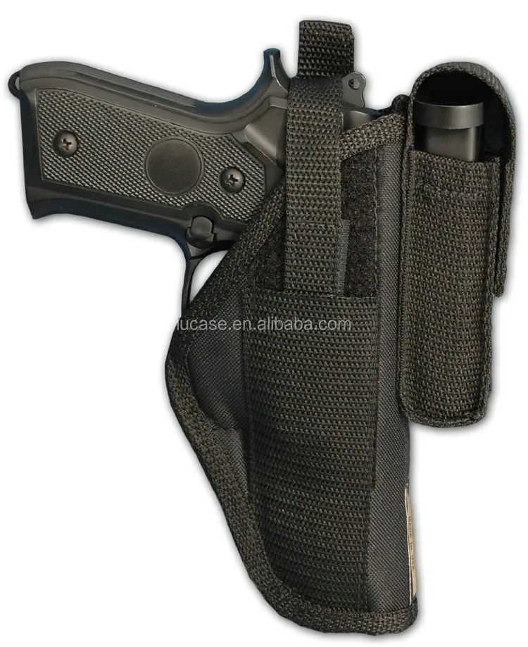 Right Left Hand Draw Nylon Owb Belt Gun Holster With Mag Pouch For