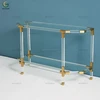 Modern furniture collection of acrylic side console table