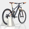 White Acrylic Bicycle Display Holder Bike Stand Displays