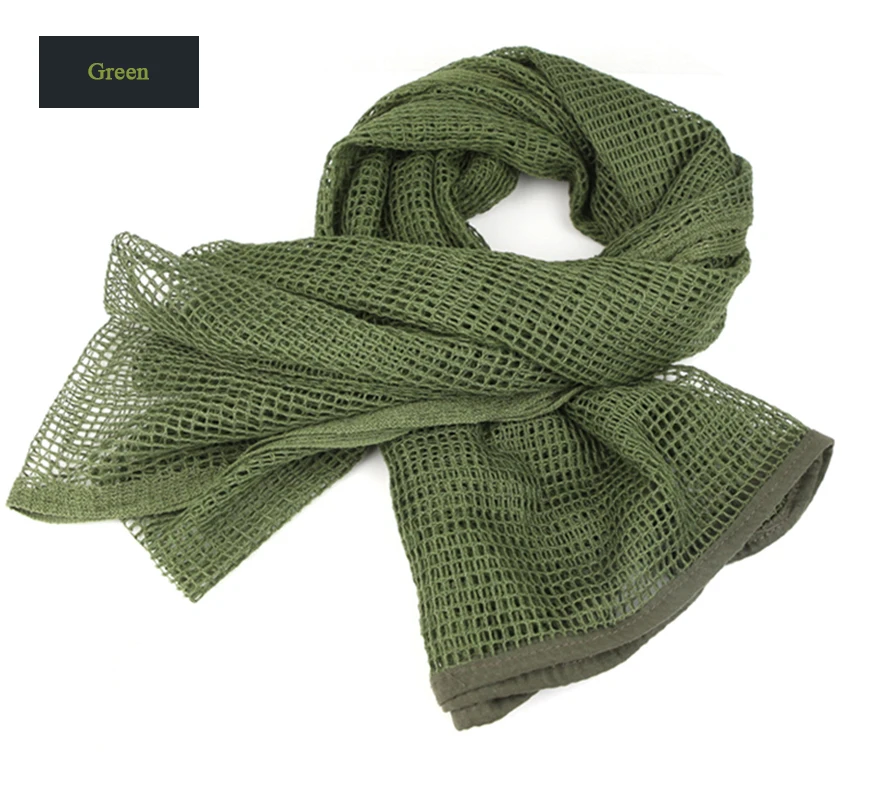 loogu 批发高品质美国战术网布军队军用围巾军事脖子迷彩围巾