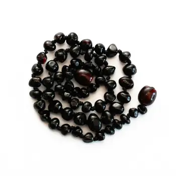 stone teething necklace