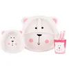 Professional Customize Bamboo Fiber Baby Dinnerware Set