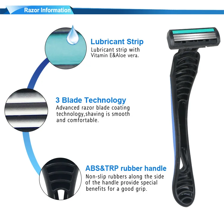 D315l Private Label Triple Blade Shaving Razor Disposable Straight Razor For Sale Buy Triple