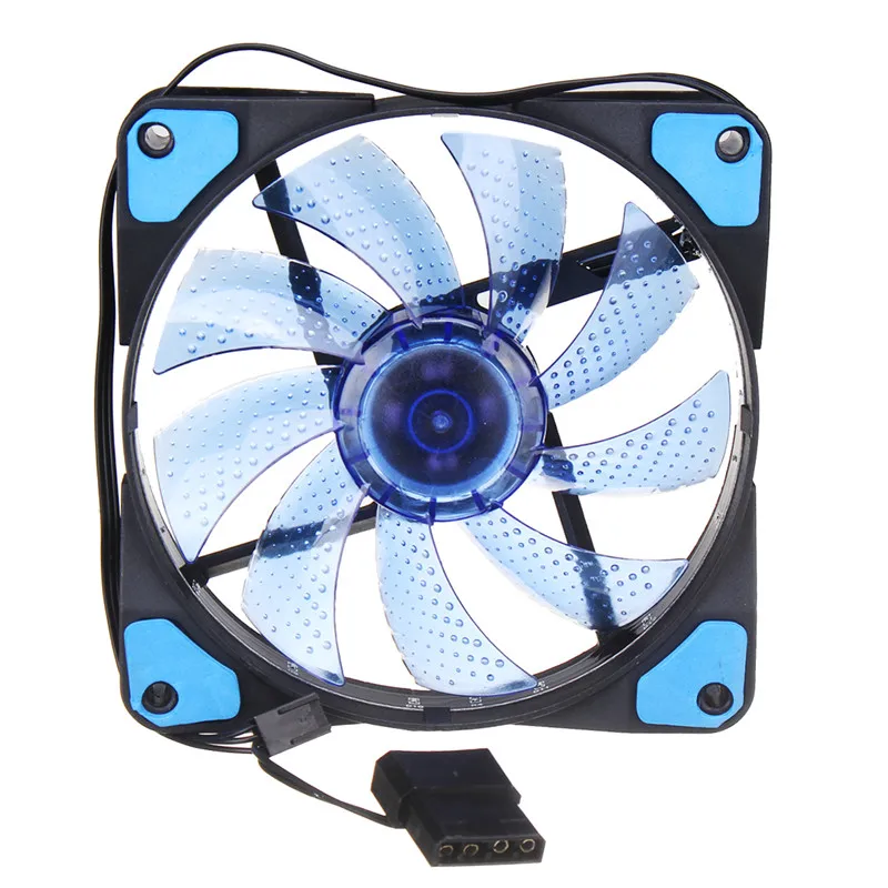 

LED Light CPU Cooling Fan 4 PIN PC Computer Cooler Case Graphics Card GPU High Air Flow Cooling Fans For Miner Mining Rig Case