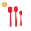 Gold coast cookware silicone pastry tools salad plastic baby spoon with PS handle baking supplies