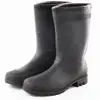 HN301WB Factory wholesale plastic snow rain gumboots winter work boots with linning