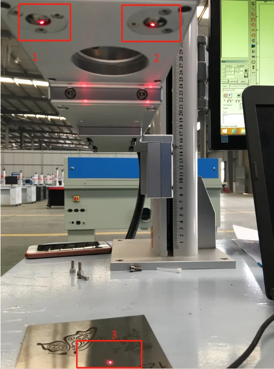 JPT 30W Glavo Mini Fiber Laser Marking Machine for Metal and Plastic